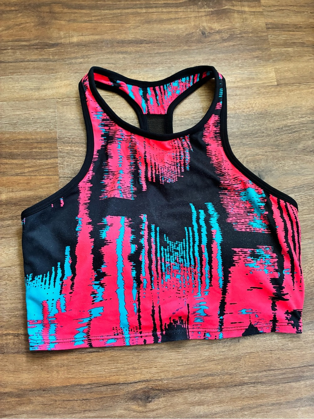 Fabletics Racerback Long Line Sports Bra/Crop Tank